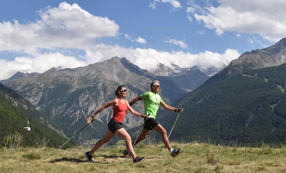 Stage de Marche Nordique à Cogne